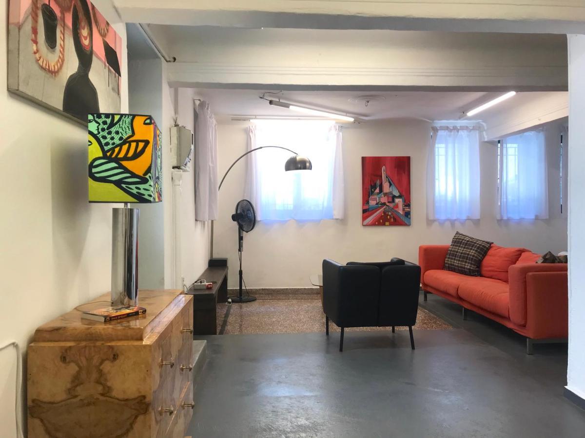 Stylish, Basement Studio With Roof Top Access - Ep9B Athens Luaran gambar