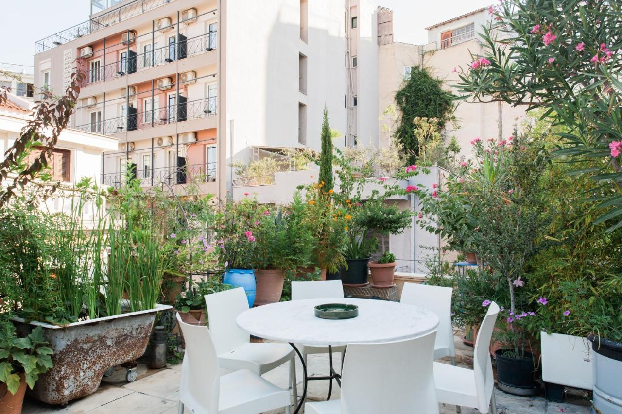 Stylish, Basement Studio With Roof Top Access - Ep9B Athens Luaran gambar