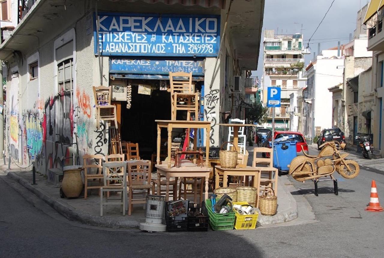 Stylish, Basement Studio With Roof Top Access - Ep9B Athens Luaran gambar