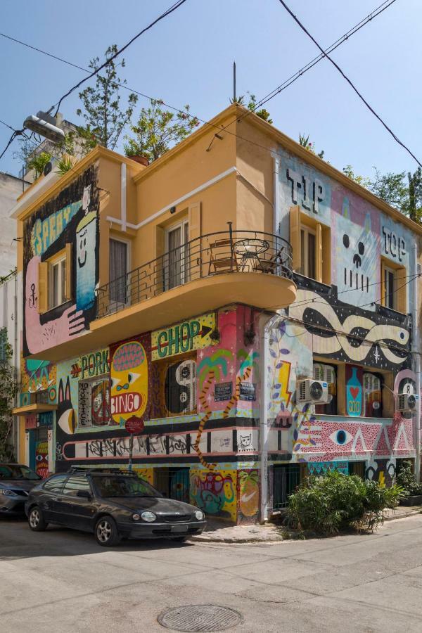 Stylish, Basement Studio With Roof Top Access - Ep9B Athens Luaran gambar
